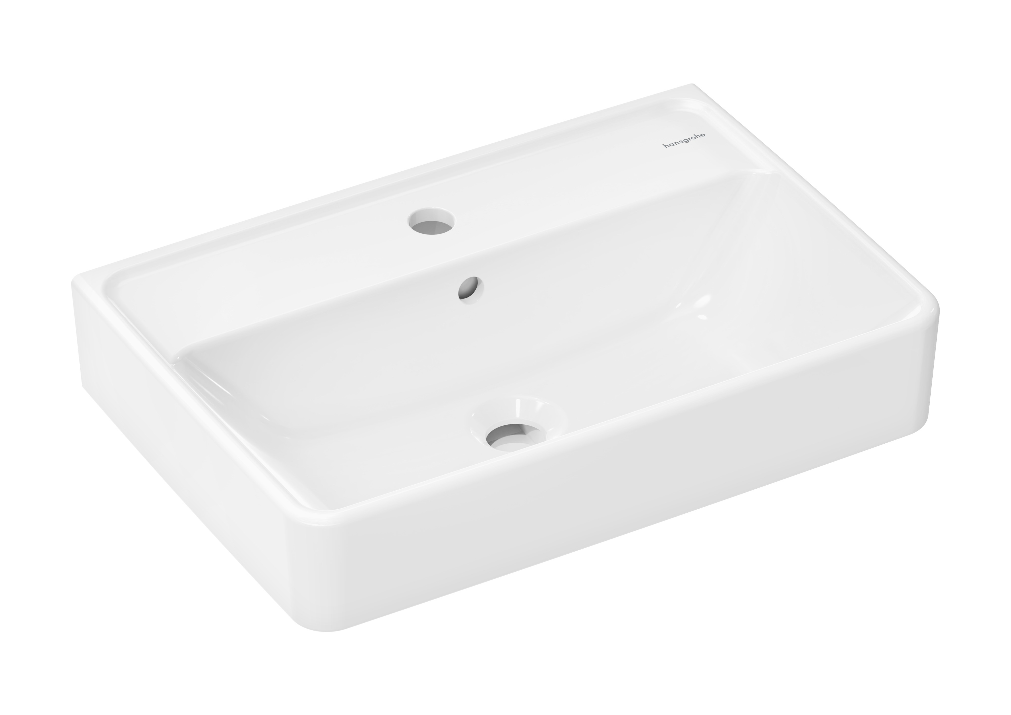 Darmowa Dostawa - Umywalka 55x37 cm prostokątna ścienna biała Hansgrohe Xanuia Q 60209450