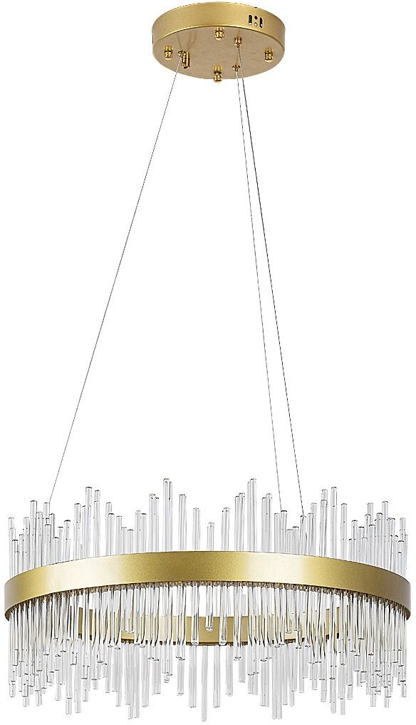 Darmowa Dostawa - Lampa wisząca x36 W przezroczysta-złota Rabalux Mabel 72227