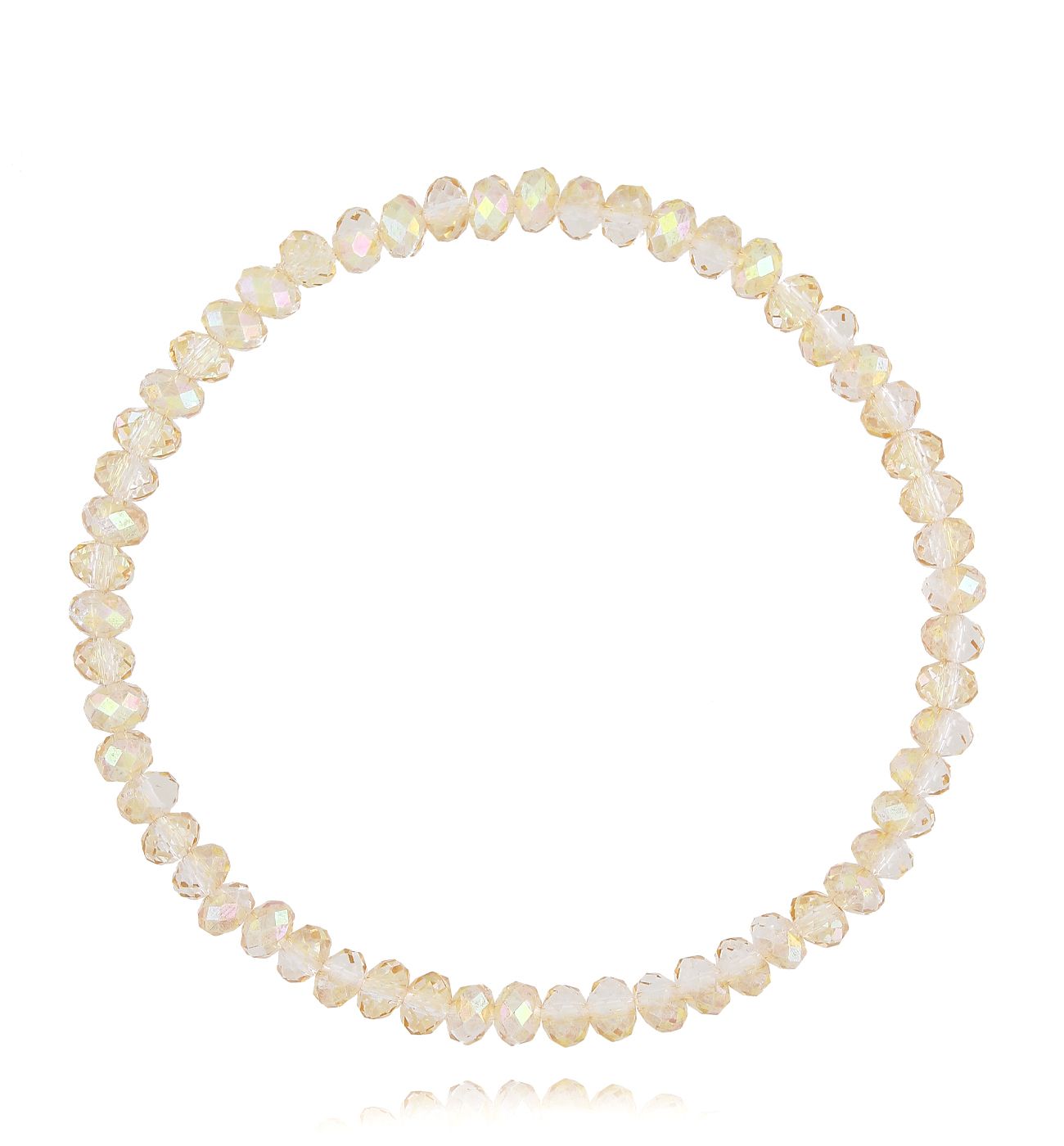 Bransoletka z kryształkami BCY0417 - By Dziubeka