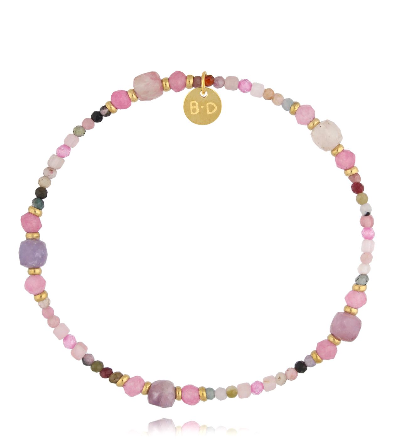 Bransoletka z turmalinami - By Dziubeka