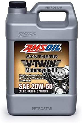 AMSOIL SYNTHETIC V-TWIN (MCV) 20W50 3.78L - Petrostar