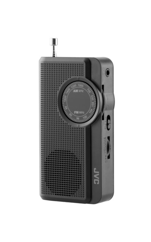 Przenośne radio JVC RA-E311B Czarne 1szt.