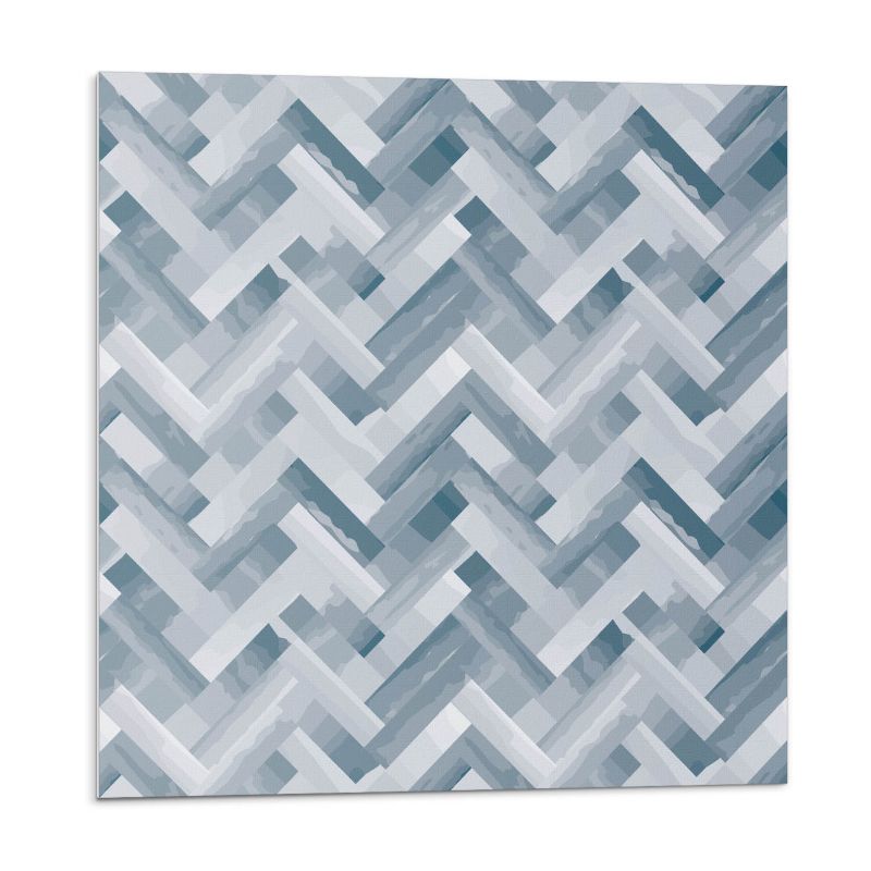 Kafelki samoprzylepne Wallfluent 50x50 cm Zygzakowy motyw w paski 4 szt.