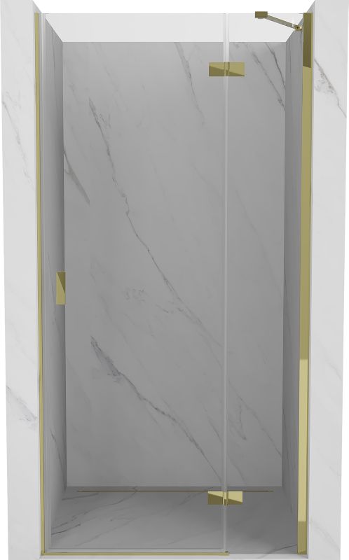 Drzwi prysznicowe Mexen Mist-H złote 90x200 cm 1 szt