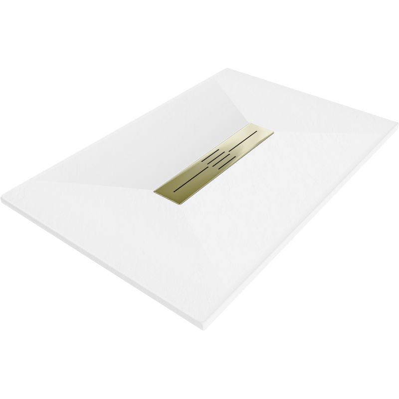 Brodzik prostokątny Mexen Toro biały 110x70 cm 43107011-G 1 szt.