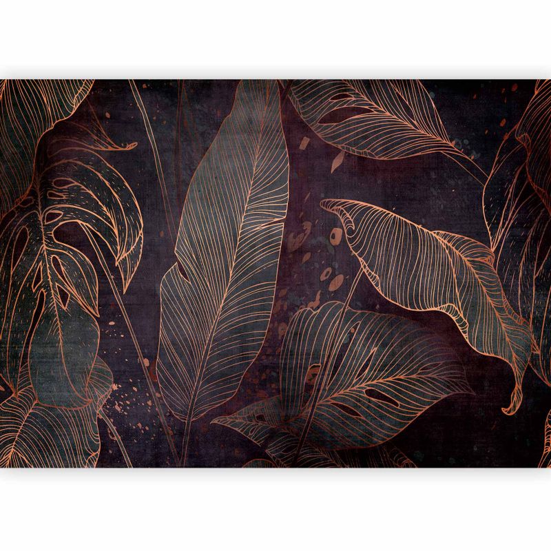 Fototapeta flizelinowa Artgeist 170 g/m2 wodoodporna Liście wielokolorowa 300x210 (6 części) 10061ac rolka 1 szt