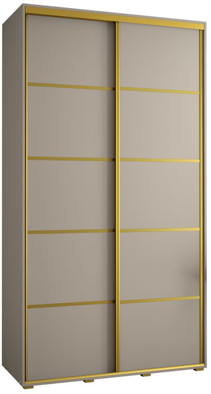 Szafa przesuwna Abiks 45 wysoka Dakota 4 140 kaszmir+kaszmir+złoty 1 szt
