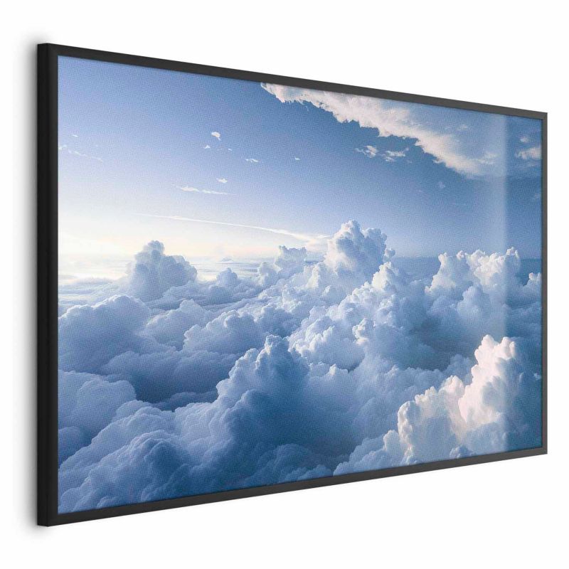 Plakat Artgeist Podniebne pejzaże 60x40 cm z ramą czarną 1 szt