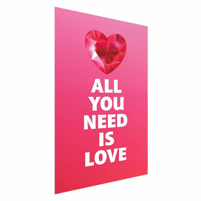 Plakat Artgeist Zjawiskowe serce 40x60 cm bez ramy bez marginesu 1 szt