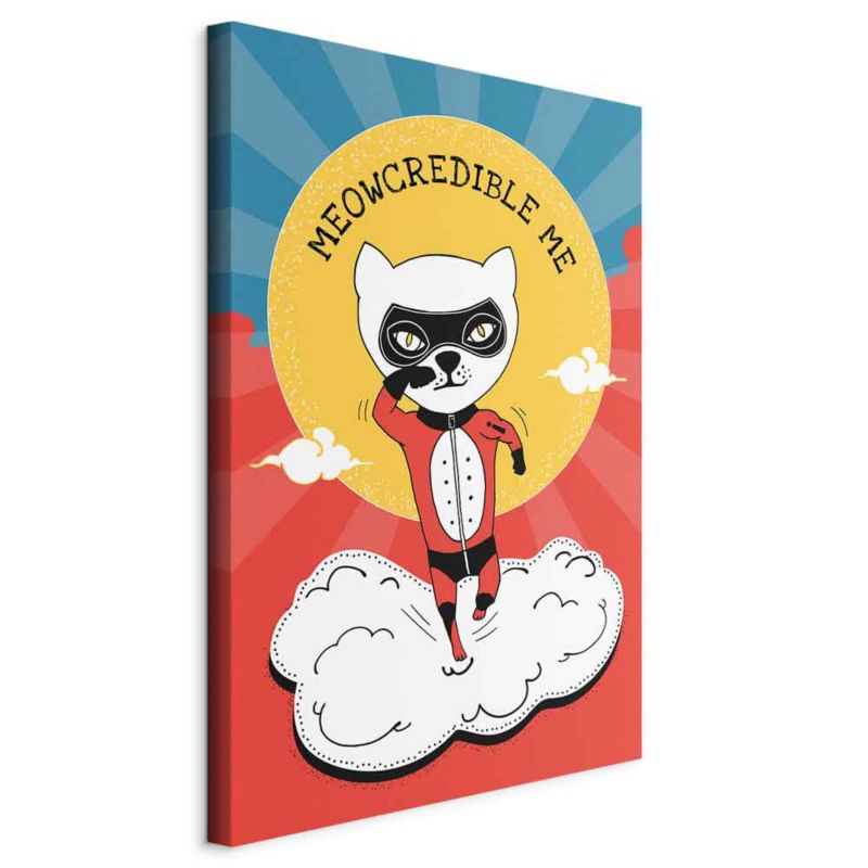 Obraz Artgeist Szanowny kot 60 x 90 cm flizelina 1 szt