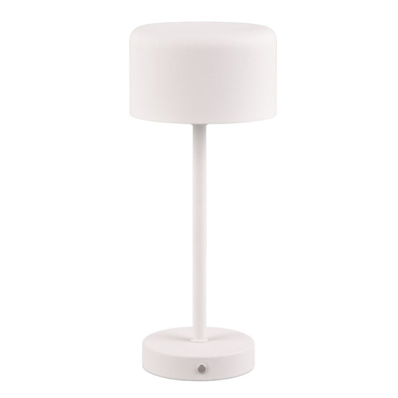 Lampa stołowa RL Jeff biała LED 1.5W 3000K 150lm akumulator IP20 wym: 30 x 12.6 x 12.6 cm metal - 1 szt.