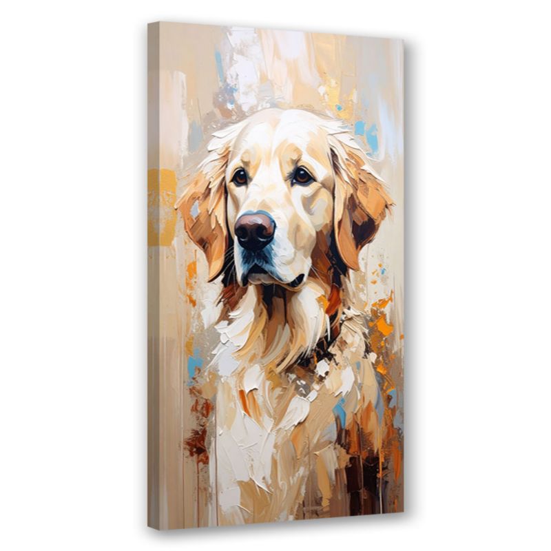Obraz nowoczesny do salonu biura Feeby Pies Labrador retriever Zwierzę 40x80cm 1szt