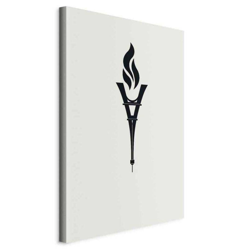 Obraz Artgeist Znicz Eiffla 60 x 90 cm płótno włoskie 1 szt