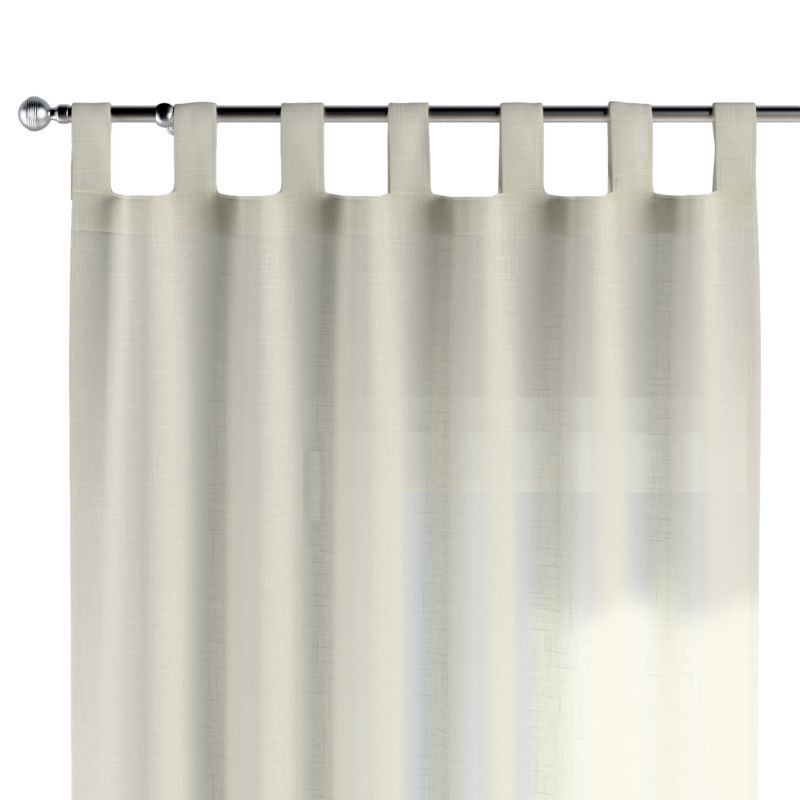 Zasłona na szelkach 1 szt. 130 x 260 cm Dekoria prześwitujący ecru 1 szt.