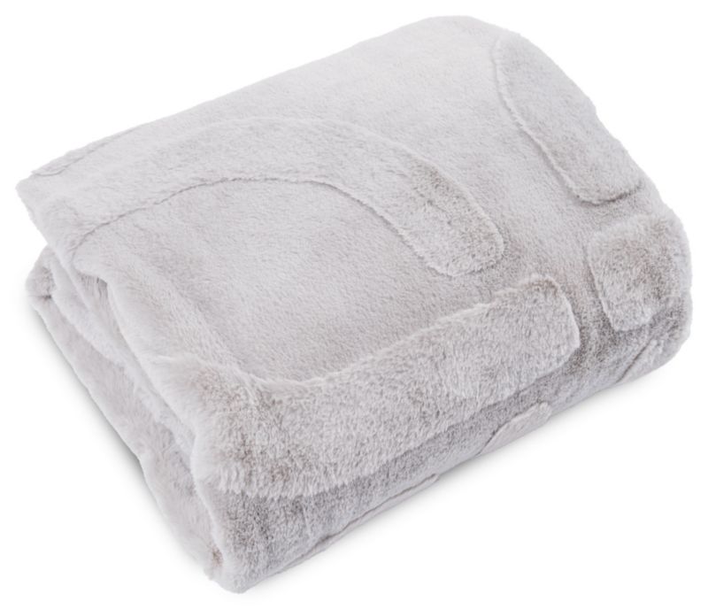 Narzuta na łóżko Multidecor Rabbit Jaquard 120 x 160 cm szara 1 szt.