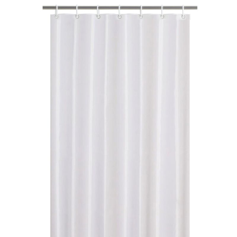 Zasłona prysznicowa Estiva tekstylna 150x200 biała 1 szt.