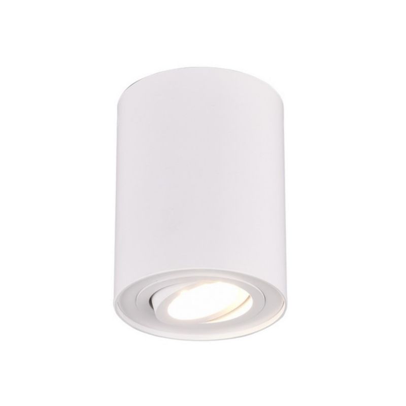 Spot sufitowy Trio Cookie biały 1 x GU10 x 35W IP20 wym: 9,6 x 9,6 cm - 1 szt.