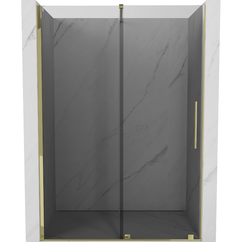 Drzwi prysznicowe Mexen Velar grafitowe 150 cm 1 szt.