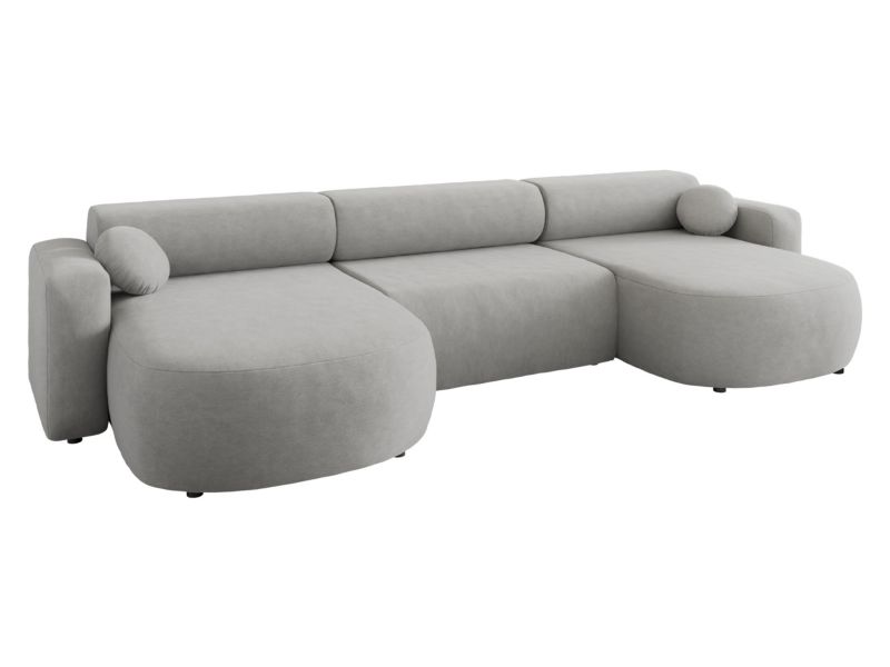 Narożnik MIRJAN 24 z funkcją spania Nicelo U popielaty 1 szt.