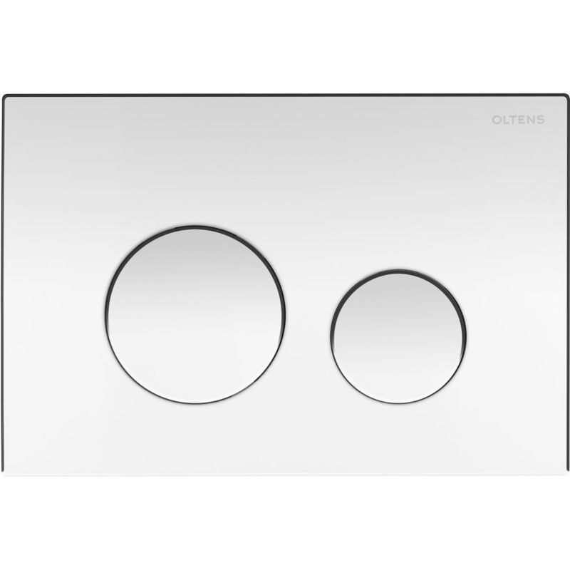 Przycisk spłukujący Oltens Lule Chrom błyszczący 2-funkcyjny WC Triberg 1 szt.