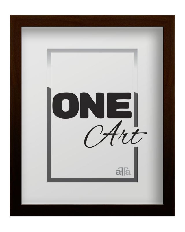 Wyjątkowa ramka Hekla 40x60 MDF plakat brązowy 1szt.