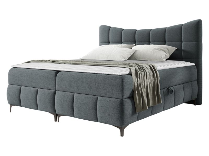 Łóżko kontynentalne MIRJAN 24 Nova 120x200 gołębi szary 1 szt.