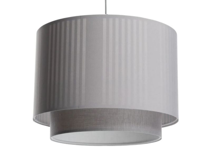 Lampa Bps Koncept wisząca DUO LAMI LINE 40 szara 1 szt
