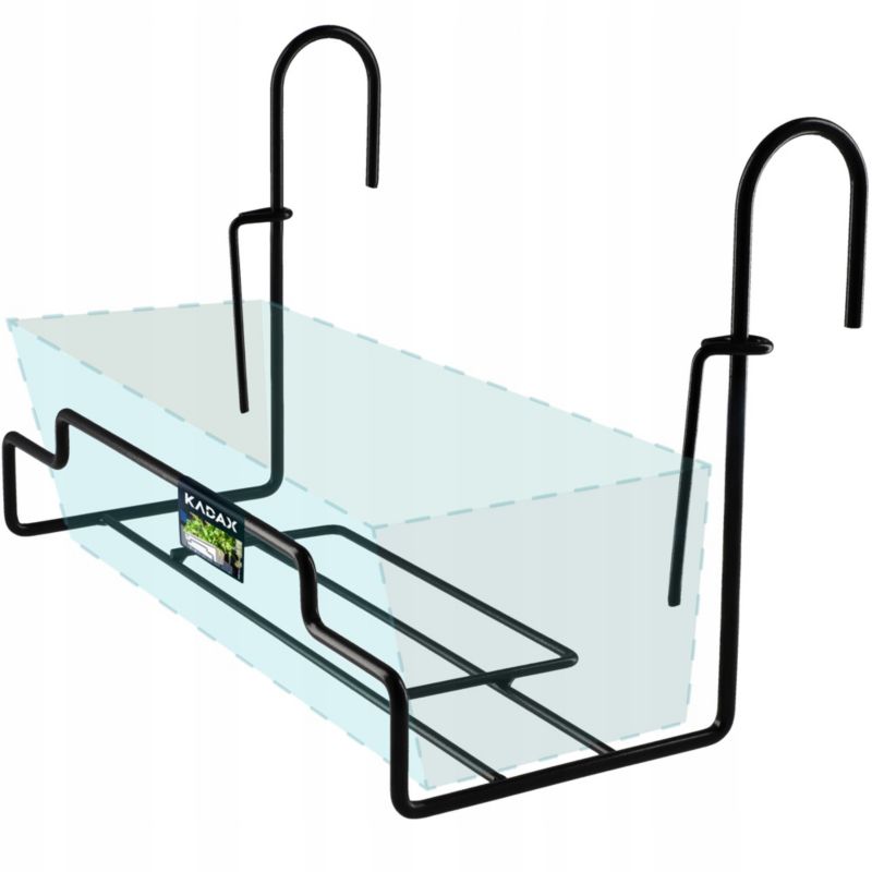 Wieszak Na Skrzynię Balkonową KADAX Uchwyt Doniczki 40cm 1szt.