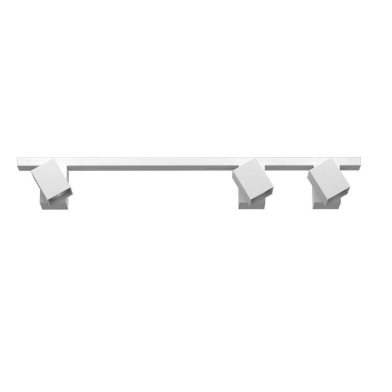 Lampa sufitowa Brosline System Line Move biała wym: 13 x 100 x 6 cm 3xGU10 x 10W 1 szt.