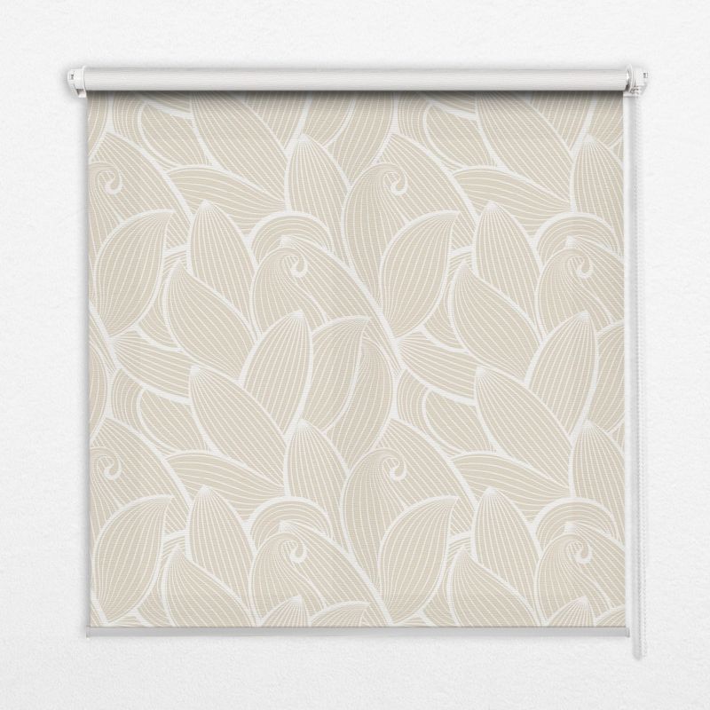 Klasyczna wolnowisząca roleta Tulup 140x180 cm Liście 1 szt.