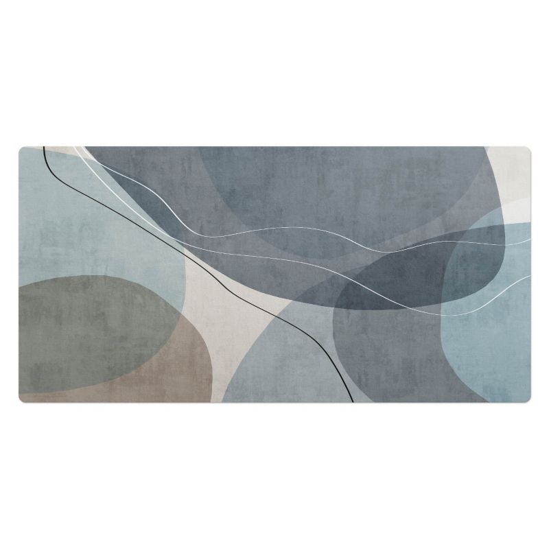 Mata ochronna na biurko Wallfluent 90x45 cm Abstrakcyjne fale 1 szt.