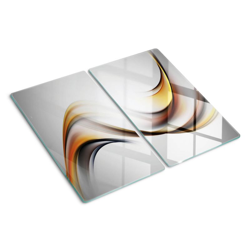 Deska szklana Tulup 2x30x52 cm Abstrakcyjna Fala 1 szt.