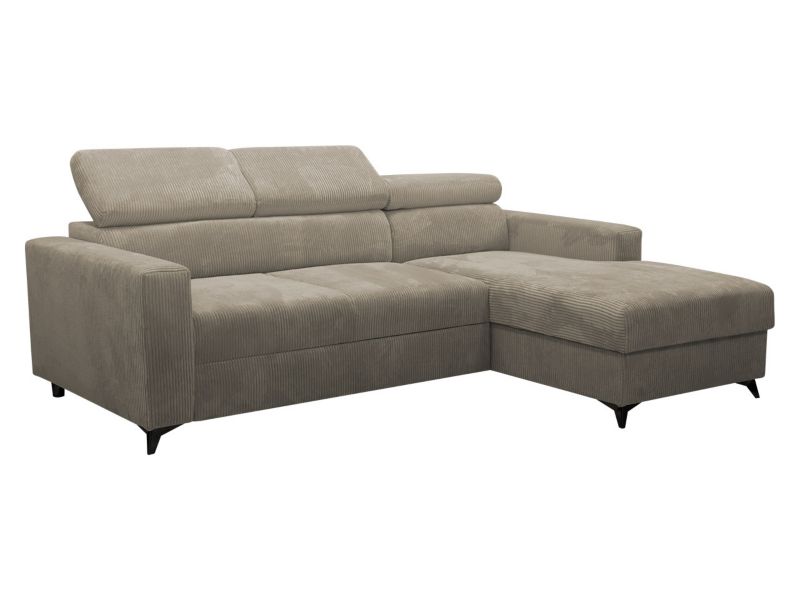 Narożnik MIRJAN 24 Milano Premium Sztruks prawy 2R+LC cappuccino 1 szt.