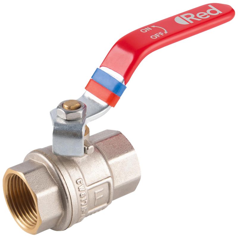 Zawór kulowy Ferro nakrętno-nakrętny z dźwignią F-Power Pro 50.8 mm 1 szt.