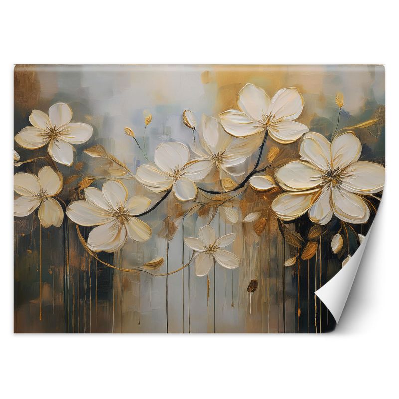 Fototapeta Feeby Kwiaty malowane naturą 350x245 1 szt