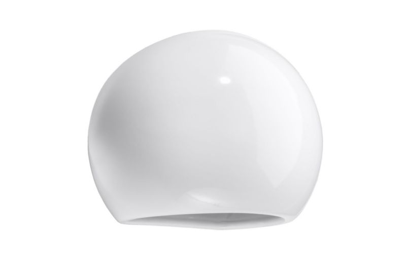 Kinkiet ścienny Sollux Lighting Globe biały 1 x E27 x 60W IP20 wym: 14,5 x 13,5 x 17 cm - 1 szt.