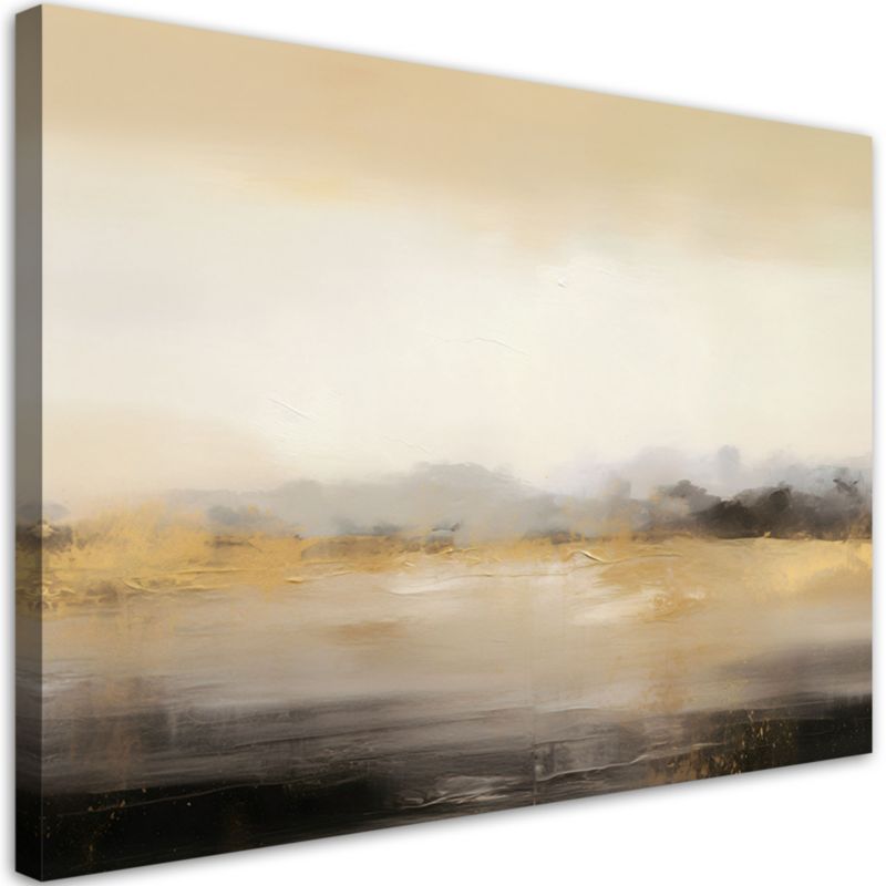 Obraz na płótnie Feeby Abstrakcja Tekstura Loft Beżowy 120x80cm 1szt