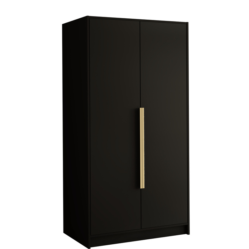 Wąska szafa 100 cm do pokoju z półkami LESTO dwudrzwiowa