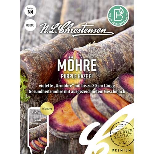 1 szt, Marchew Purple Haze F1 - Nasiona: Ilość w opakowaniu: 1300 szt.