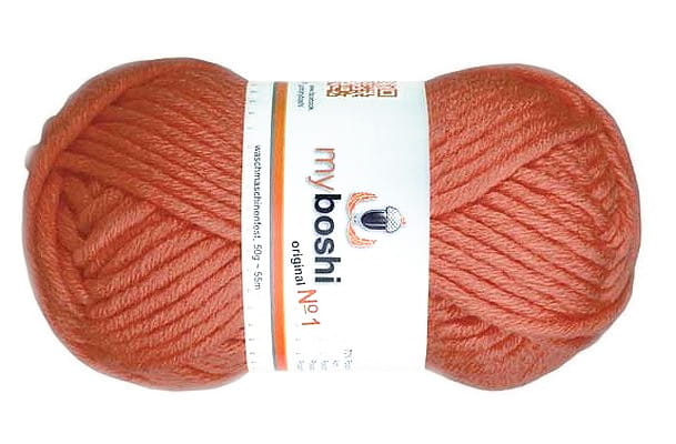 włóczka MYBOSHI kol. 141 brzoskwinia