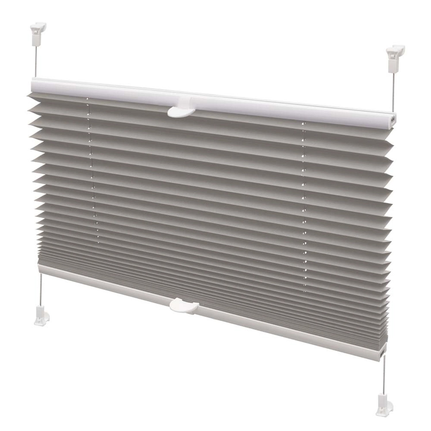 Roleta plisowana VERONA szara 97 cm x 150 cm