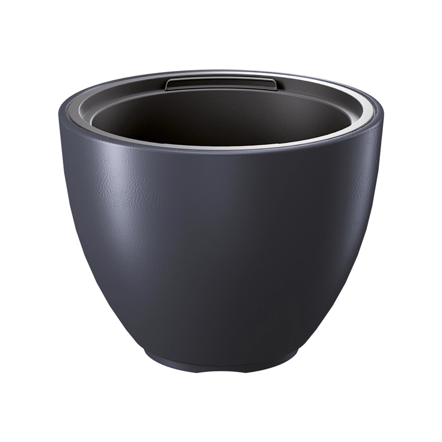 Doniczka Heos czarna 29,8 cm