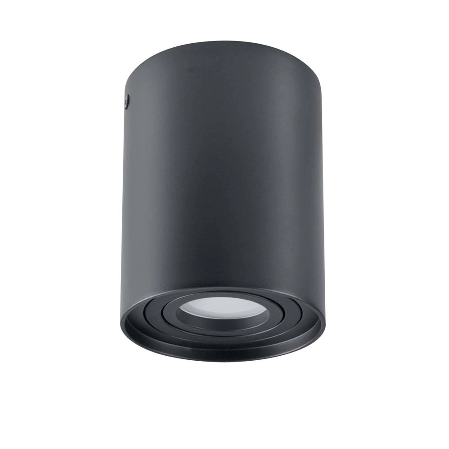 Polux Oprawa natynkowa HADAR R1 okrągła, czarna GU10