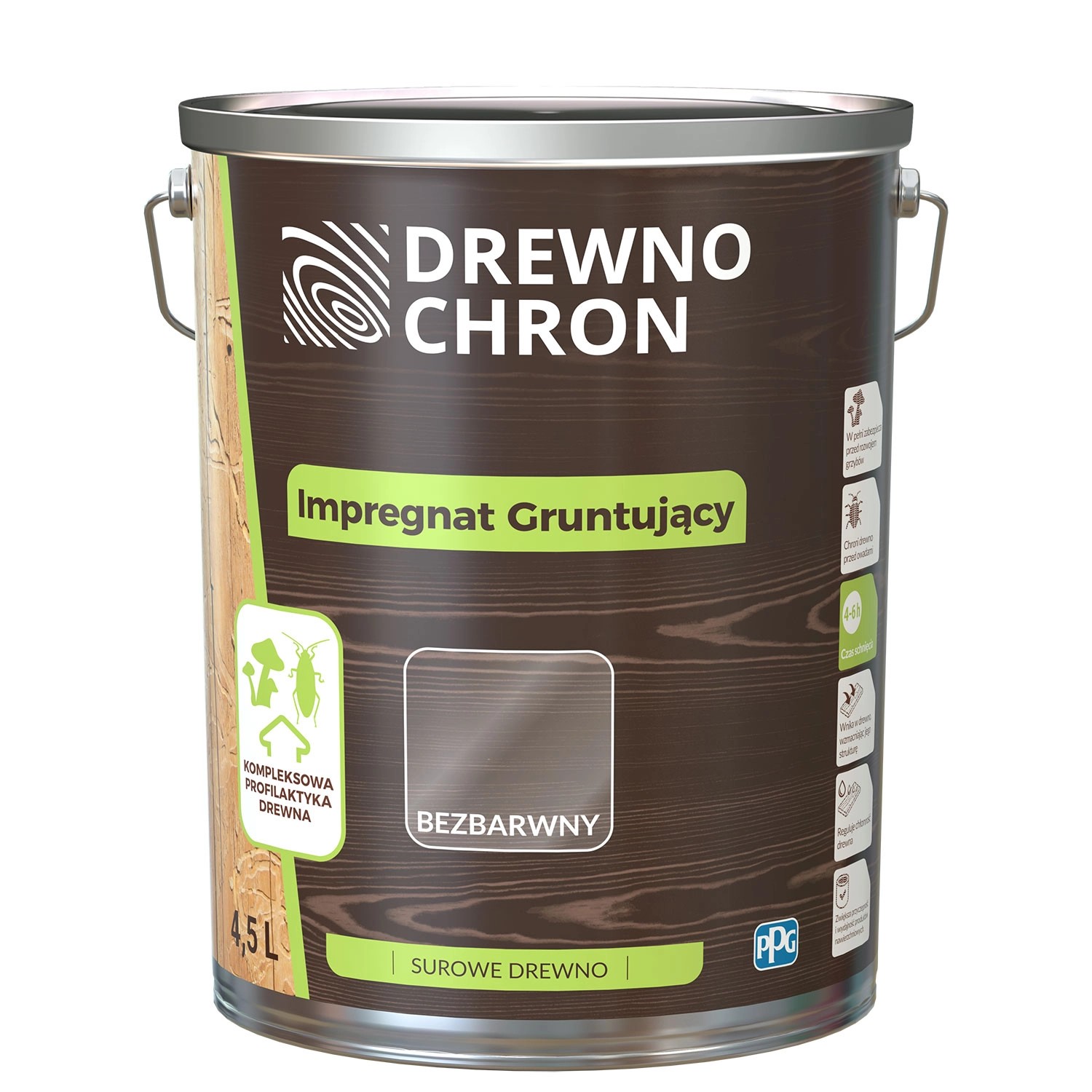 Drewnochron Impregnat gruntujący 4,5L