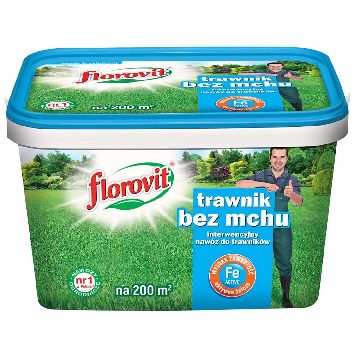 Florovit Nawóz interwencyjny do trawników 4 kg.