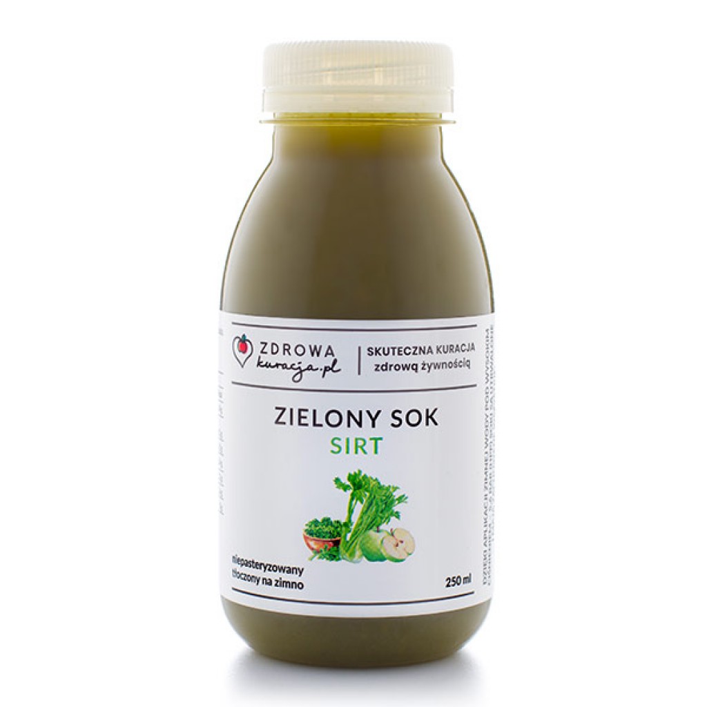 Zielony sok SIRT 250 ml