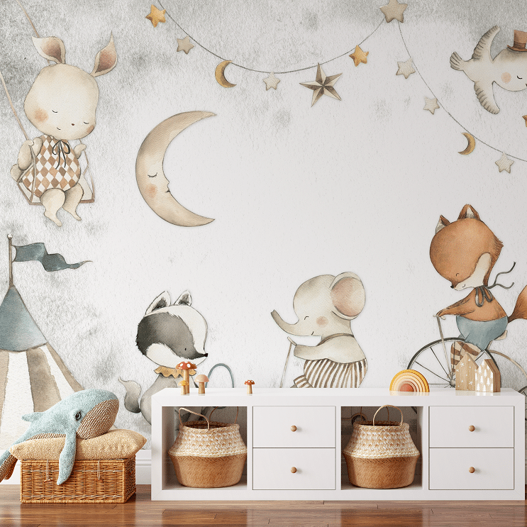 Fototapeta dla dzieci Cyrkowe Zwierzęta - 150