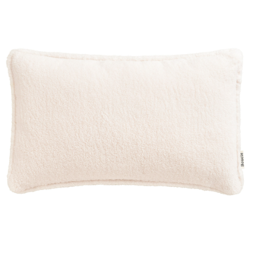 Poszewka bukla ecru 30x50 cm R Wyprzedaż