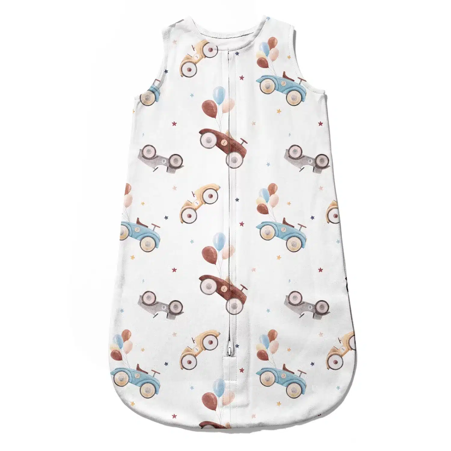 Ocieplany śpiworek do spania Retro Autka Wyprzedaż