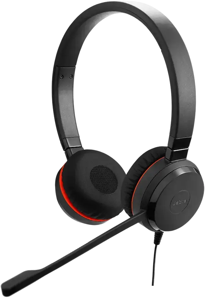 Słuchawki przewodowe Jabra Evolve 30 II MS Stereo USB/3.5mm, z mikrofonem, czarny